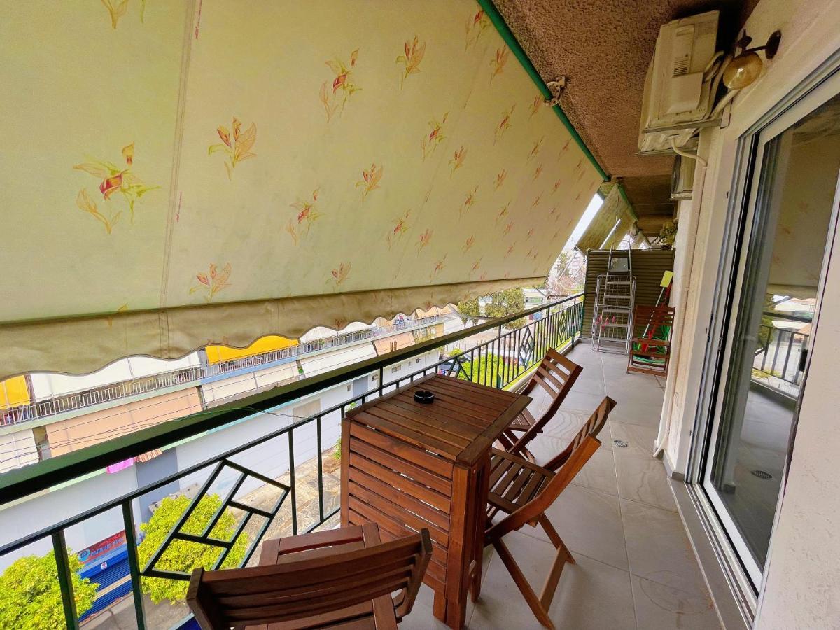 Wsd Hera Luxury Stylish 2Bd Apt With City View Balcony Near Merto Atenas Exterior foto