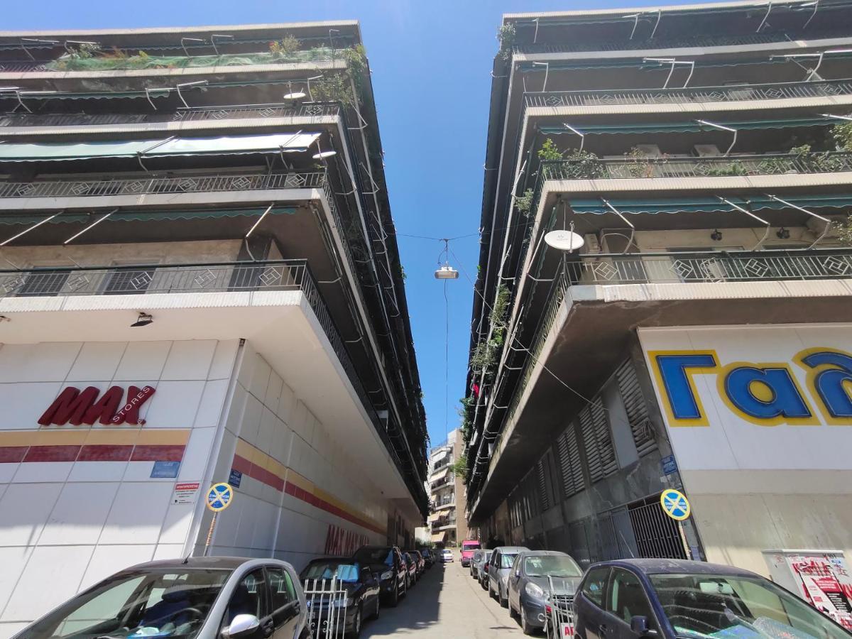 Wsd Hera Luxury Stylish 2Bd Apt With City View Balcony Near Merto Atenas Exterior foto